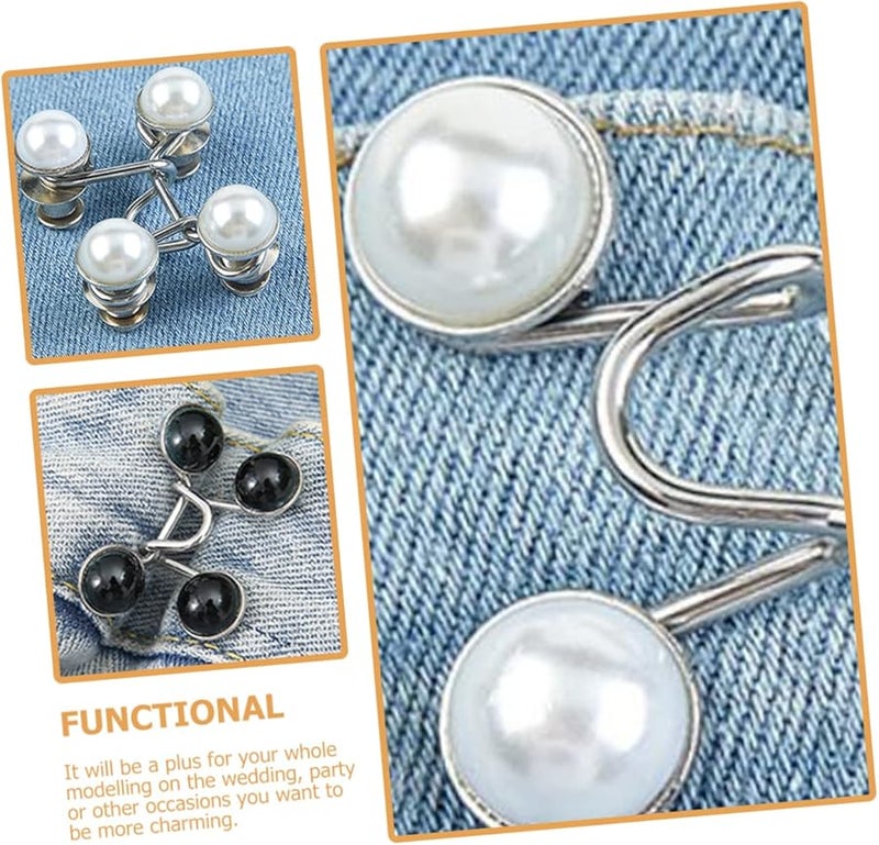 Safigle 3 حزمة من أزرار الخصر القابلة للتعديل، موسعات الخصر للسراويل بدون خياطة - Image 4